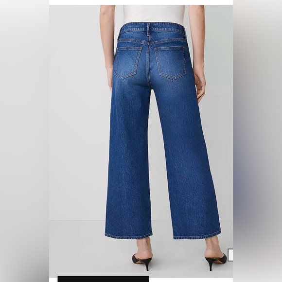 Ann Taylor Blue Straight Leg Women's Jeans - Picture 7 of 7